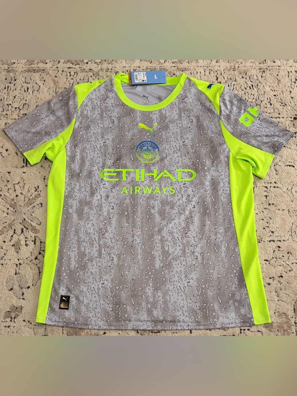 Puma Authentic 2025/2026 Manchester City Haaland 780362-03 Jersey Men’s Sz: XL